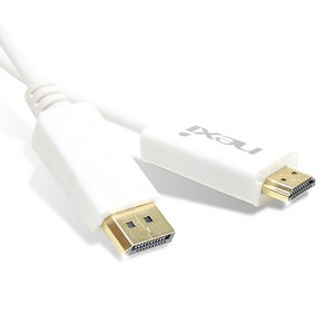 리버네트워크 NEXI(넥시) NX212 디스플레이포트 to HDMI 케이블 (v1.1 3m), 3m, 1개