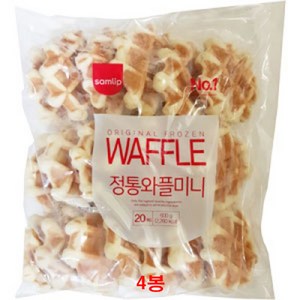 삼립 정통미니와플, 600g, 4개