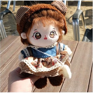 ZTC_20cm 솜인형옷 원피스세트구성 치마 베어베어 폼폼푸린 맥도날드코스튬, 1개
