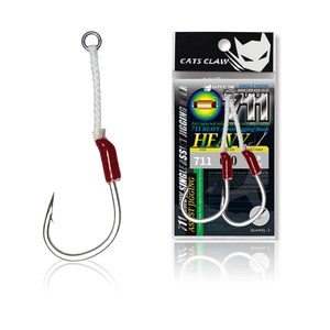 캣츠크로우 711 어시스트훅 쇼어 지깅훅, 8/0