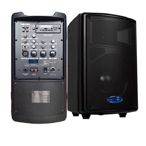 사운드아트 RA-108 이동식앰프 2채널 무선마이크 200W 국산 충전식앰프