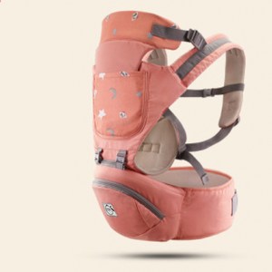 온아이 프리미엄 올인원 힙시트 아기띠, 핑크