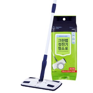 크린랩 (표준형)막대걸레+정전기포, 1개