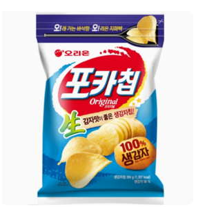 오리온 포카칩 오리지널, 264g, 2개