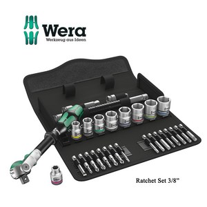 Wera Zyklop 8100 SB6 3/8 베라 찌클롭 셋, 1개