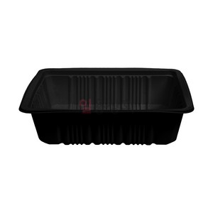[ILYONG] 실링용기 JH 23186 84호 1500ml 125개 검정, 1개