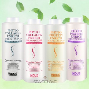 인더스 샴푸 피토 콜라겐 엔리치 피토 프로틴 단백질 샴푸 린스 컨디셔너 1500ml 대용량 헤어샵 전용 미용실 약산성 샴푸 단백질 약산성 5.5 사과향 냄새 향기좋은샴푸, 피토프로틴 산성컨디셔너 1500ml, 1개, 1.5L