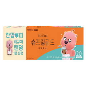 맥심 슈프림골드, 3개, 20개입, 13.5g