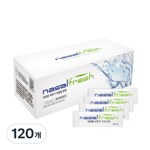 나잘후레쉬 코세정전용 (코세척기 미포함) 분말 4.5g, 120개