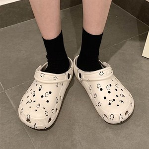 곰돌이샵 여성 스마일 아쿠아 슬리퍼 샌들 슬리퍼 아쿠아 슈즈 물놀이 슬리퍼