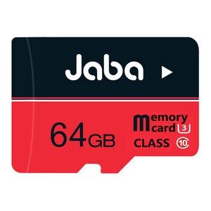 JABA MicroSDXC 64GB C10 마이크로SD 메모리카드 64기가, 1개