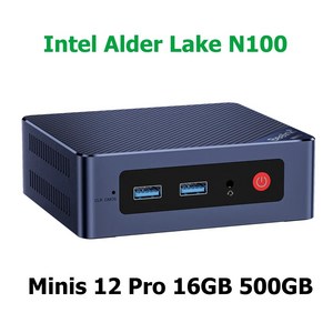 Beelink MiniS12 S12 Pro Intel Alder Lake N95 N100 미니 PC Windows 11 DDR4 8GB 256GB 16GB 500GB SSD, 04 N100 16GB 500GB_01 미국