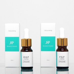 랑팡 EGF+FGF 10ppm 리포좀 앰플 10미리 원액 세트, 1세트