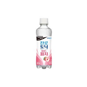 하이트진로 토닉워터 제로 와일드 피치, 6개, 300ml