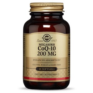 솔가 메가솝 CoQ-10 200mg 소프트젤, 1개, 60정