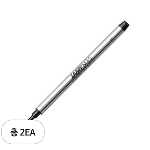 LAMY 캡있는 수성펜용 리필심 1.0mm, 블랙, 2개