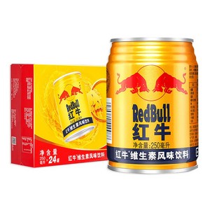 천미방 중국식품 홍뉴 redbull 혼합음료 250ml, 48개