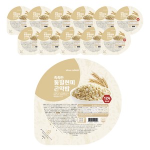 촉촉한 통밀현미 곤약밥 150g, 12개