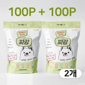 짜강 산양유 퓨레 츄르 강아지간식 대용량, 2개, 1.5kg, 치킨20 +소고기20 +연어20 +게살20 +열빙어20