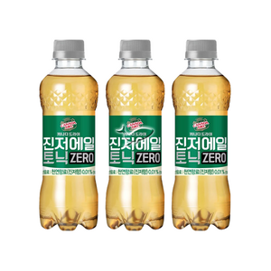 캐나다드라이 진저에일 토닉 제로 300ml, 6개