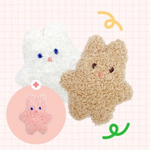 유배러워치 뽀글이 폼폼이 겨울 인형 붕어빵 그립 홀더 곰돌이 스마트톡 스마트 거치대 1+1, 옵션6, 1개