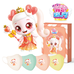 브리드케어 캐치티니핑 시즌 4 달콤핑 스페셜 15매, 1개, 소형 L, 15매입, 혼합색상