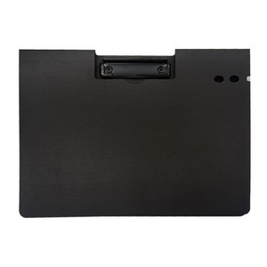 가로세로 A4 클립보드 서류철 덮개형 파일케이스 결재판 파일함 다용도 문서 종이 정리함, 블랙, 가로형, 1개, 블랙