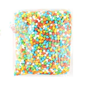 별모양 오색캔디샘2kg 대용량 사탕, 2kg, 1개