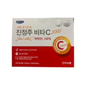 진정주 비타C2000 180포 1박스 진정주몰 진약사몰, 360g, 1개