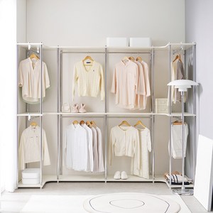 상도가구 그로잉 드레스룸 행거 시스템행거, 실버