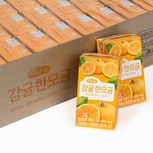 자연드림 감귤한모금 주스, 24개, 190ml