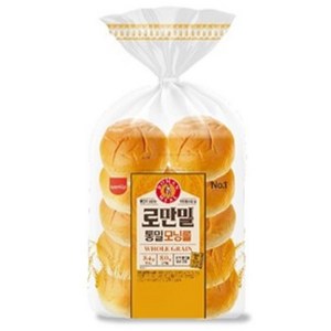 삼립 로만밀) 통밀 모닝롤10개입 (300g) *4봉/무료배송, 295g, 4개