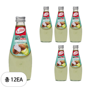 코코넛밀크 메론, 12개, 290ml