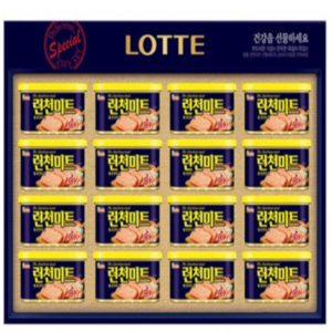 올따옴) 정성담은 스티커 롯데 런천미트 2호 선물세트, 3.2kg, 1세트