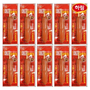 하림 돌아온 매콤후랑크, 10개, 70g