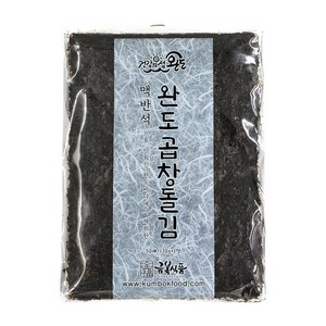 완도금복식품 두터운 곱창돌김 50매 1속 24년도 생산 햇김, 200g, 1개