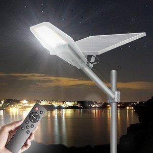 공간하우스 태양광 가로등 투광등 LED 정원등 야외 조명 전등 벽부착, 태양광 프라임 가로등 400W, 1개