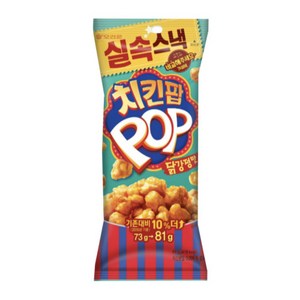 오리온 치킨팝 닭강정맛, 81g, 5개