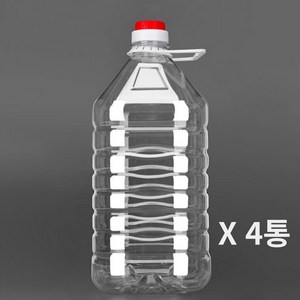 5.5L PET 생수통 제빙기 물공급용, 4통