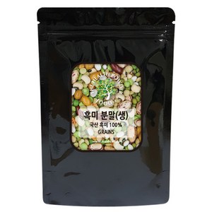 국산 생 흑미 가루 분말, 1개, 1kg