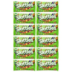 Skittles 12개 스키틀즈 샤워 캔디 51 g, 51g