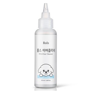 롤스 강아지귀세정제 이어클리너 100ml, 1개