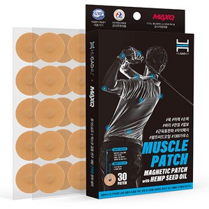 휴가드포유 마그네틱 햄프 머슬 패치 / FM-ANAPA-M04A, 30개입, 1개