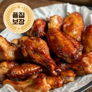 [100% 국내산 닭날개]에어프라이어에 굽는 윙봉치킨 당일생산, 500g, 3개