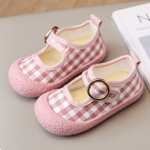 체크 슬립온 단화 운동화 유아 어린이 아동 스니커즈 신발