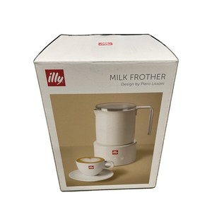 코스트코 ILLY MILK FROTHER 일리 우유 거품기 가열기 (화이트) / 밀크 프로더