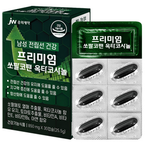 중외제약 프리미엄 쏘팔코펜 쏘팔메토 옥타코사놀 25.5g, 30정, 1개