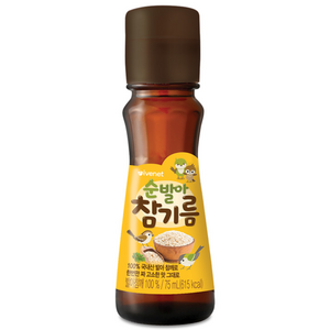 아이배냇 순 발아 참기름, 참깨, 75ml, 1개