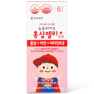 유유제약 뉴트리키즈 홍삼젤리 플러스, 300g, 1개