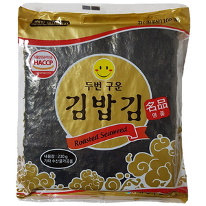 프레시미 유창 두번구운 김밥김(명품) 230g 100매 10봉, 10개